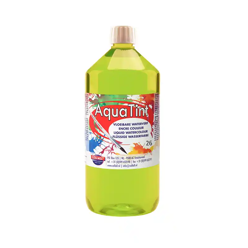 Collall aquatint 1000ml – 26 lente groen Gereduceerde Prijs