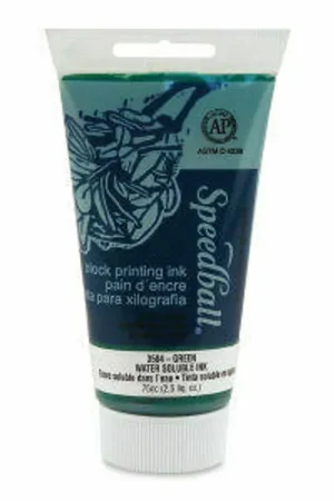 Speedball block printing ink 75ml – 3504 green Dagaanbieding