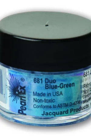 Jacquard pearl ex 3gr – 681 duo blue/green Laatste Versie