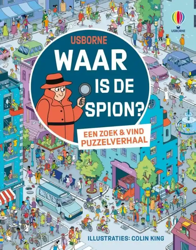 Waar is de spion / Een zoek & vind puzzelverhaal / druk 1 Lage Prijs