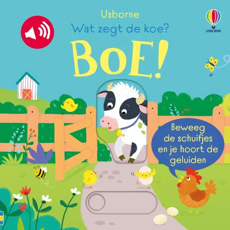 Wat zegt de koe? Boe! / druk 1 Lage Prijs