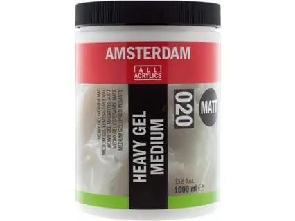 Amsterdam heavy gel medium 1000ml – mat Tijdelijk Beschikbaar
