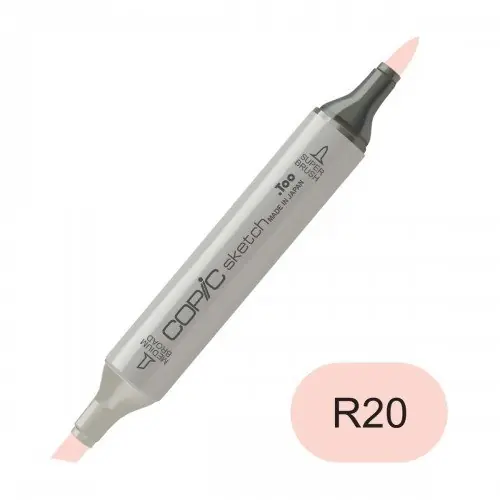 Copic sketch R20 blush Alleen Vandaag