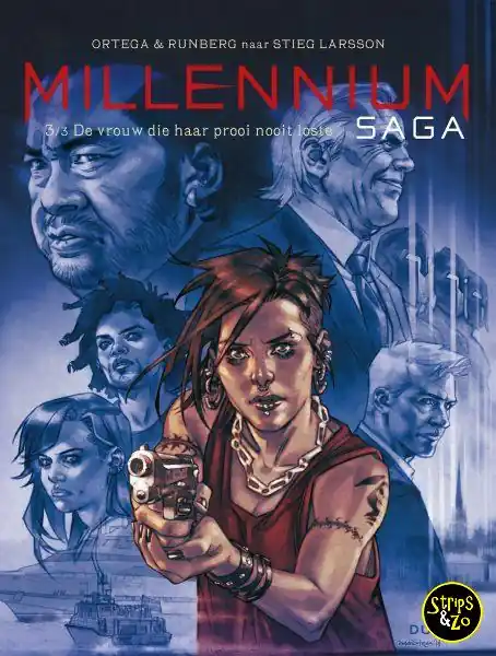Dagaanbieding Millennium Saga (Stieg Larson) 3 – De vrouw die haar prooi nooit loste