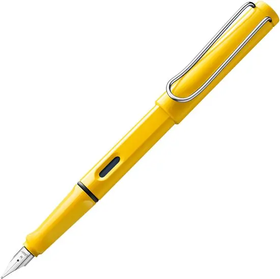 Lamy safari – vulpen geel penpunt M Flitsaanbieding