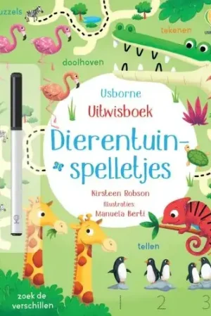 Premium Uitwisboek Dierentuinspelletjes
