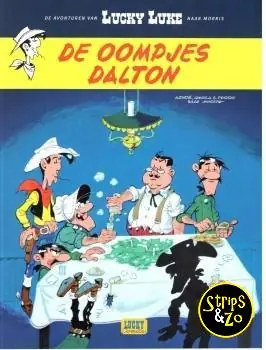 Op = Op Lucky Luke – De avonturen van 6 – De oompjes Dalton