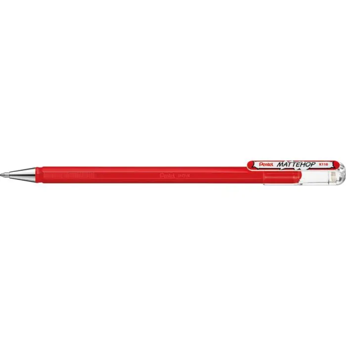 Pentel Mattehop K110 VBX – Red Op = Op