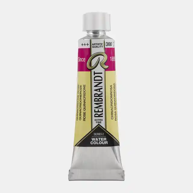 Rembrandt aquarelverf 10ml S2 – 366 quinacridone roze Uitverkoop