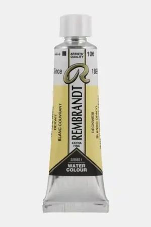 Rembrandt aquarelverf 10ml S1 – 106 dekwit Hoge Kwaliteit