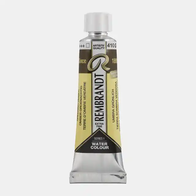Rembrandt aquarelverf 10ml S1 – 410 omber groenachtig Direct Beschikbaar