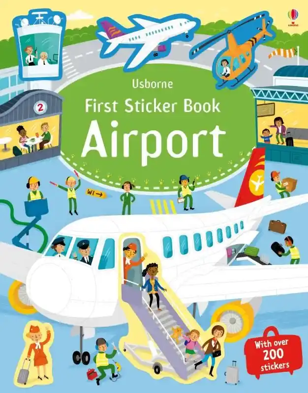 Exclusieve Aanbieding First Sticker Book Airport
