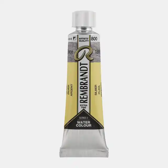 Rembrandt aquarelverf 10ml S3 – 800 zilver Fabrieksprijs