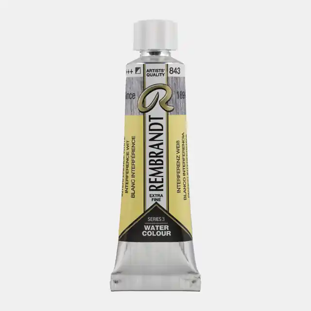 Must-Have Rembrandt aquarelverf 10ml S3 – 843 interference wit