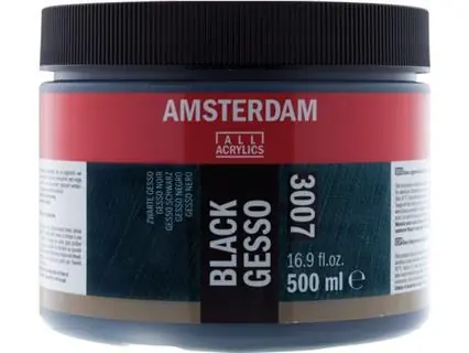 Amsterdam gesso 500ml – zwart Must-Have