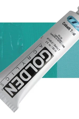 Golden heavy body acryl 60ml – S7 – 1145 cobalt teal Laatste Versie