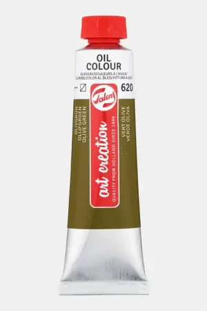Direct Beschikbaar ArtCreation olieverf 40ml – 620 olijfgroen
