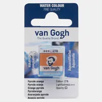 Van Gogh aquarelverf 1/2 napje 278 pyrrole oranje Premium