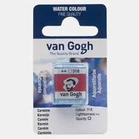 Van Gogh aquarelverf 1/2 napje 318 karmijn Premium