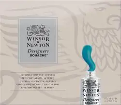 Gecertificeerd Winsor & Newton designers gouache – set 10
