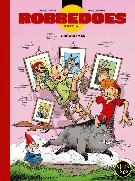 Robbedoes – special 3 – De wolfman Merkproduct