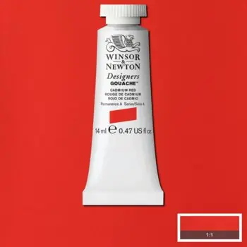 Winsor & Newton designers gouache S4 – 094 cadmium red Direct Verzonden