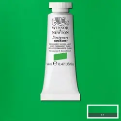 Winsor & Newton designers gouache S2 – 483 permanent green light Beperkte Voorraad