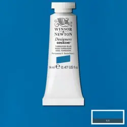 Winsor & Newton designers gouache S2 – 656 turquoise blue Nieuw