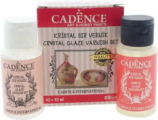 Gratis Verzending Cadence acrylic varnish 2x40ml – Crystel glaze