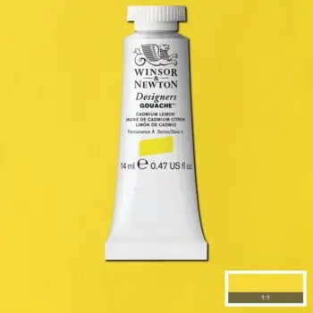 Winsor & Newton designers gouache S4 – 086 cadmium lemon Veilige Betaling