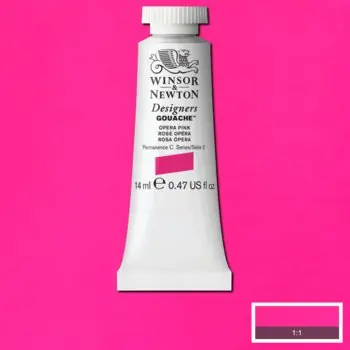 Winsor & Newton designers gouache S2 – 440 opera pink Koop Online