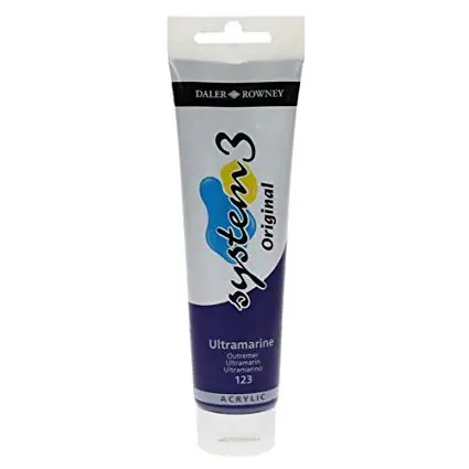 Voordeelprijs DalerRowney system3 150ml 123 ultramarine