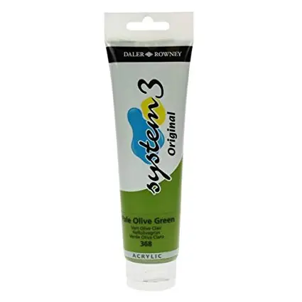 Voordeelprijs DalerRowney system3 150ml 368 pale olive green