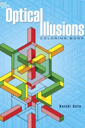 Populair Optical Illusions Coloring Book