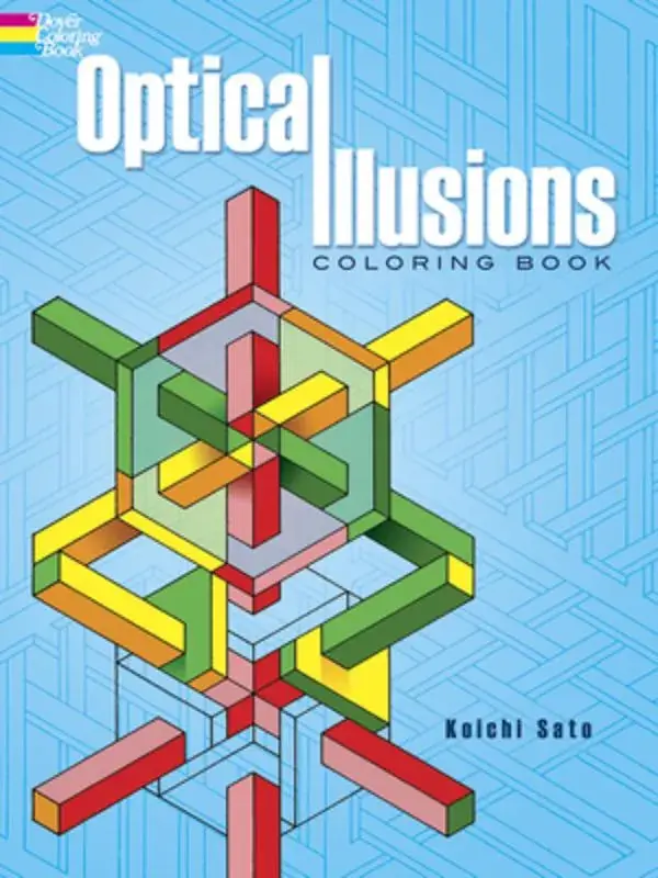 Populair Optical Illusions Coloring Book