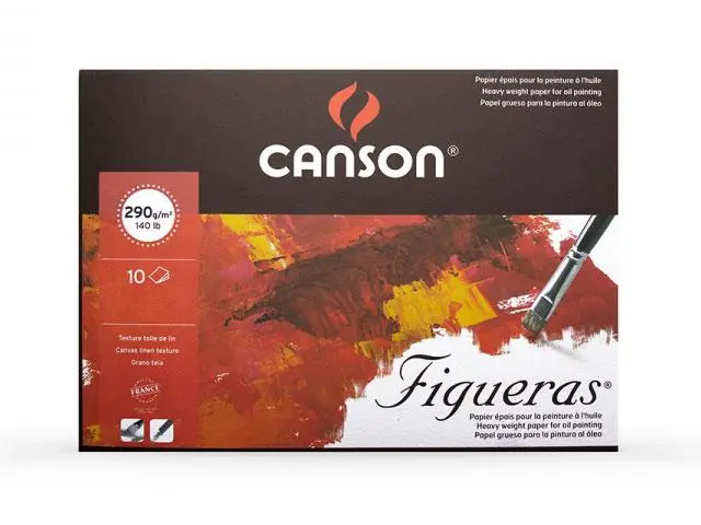 Gereduceerde Prijs Canson Figueras olieverfpapier 24 x 33 1-zijdig verlijmd