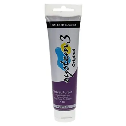Gecertificeerd DalerRowney system3 150ml 418 velvet purple