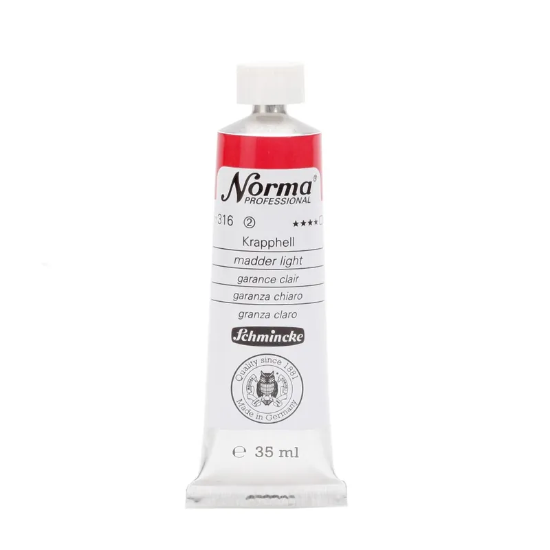 Schmincke Norma olieverf 35ml – 316 madder light Superprijs