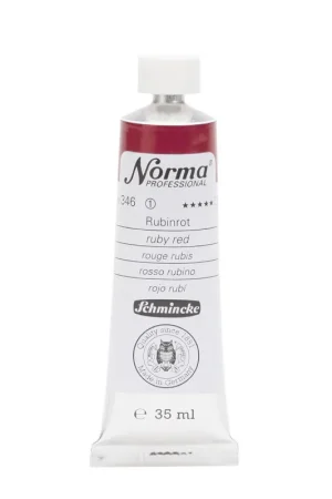Schmincke Norma olieverf 35ml – 346 ruby red Laatste Kans