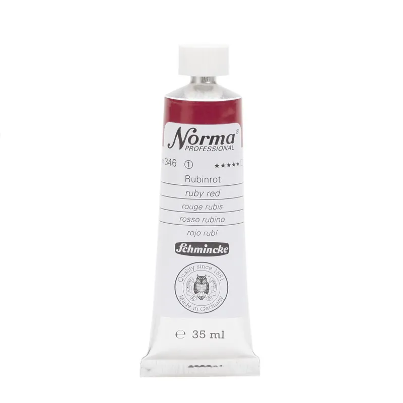 Schmincke Norma olieverf 35ml – 346 ruby red Laatste Kans