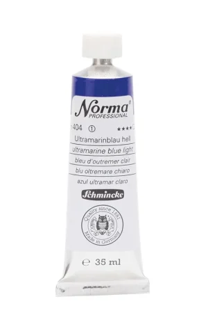 Schmincke Norma olieverf 35ml – 404 ultramarine blue light Uitverkoop