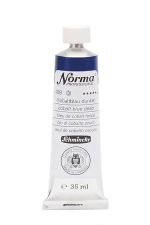 Bestseller Schmincke Norma olieverf 35ml – 408 cobalt blue deep