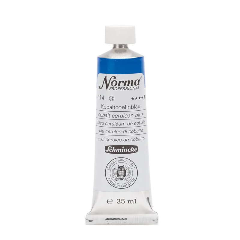 Koopje Schmincke Norma olieverf 35ml – 414 cobalt ceruleum blue