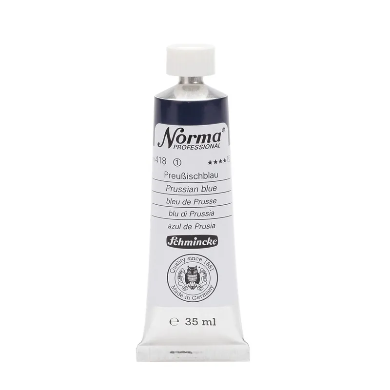 Lage Kosten Schmincke Norma olieverf 35ml – 418 prussian blue