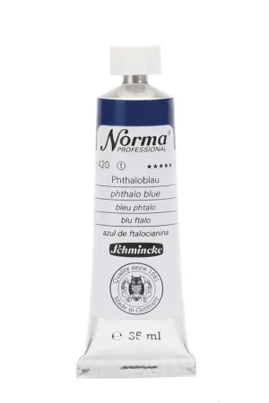 Schmincke Norma olieverf 35ml – 420 phthalo blue Dagaanbieding