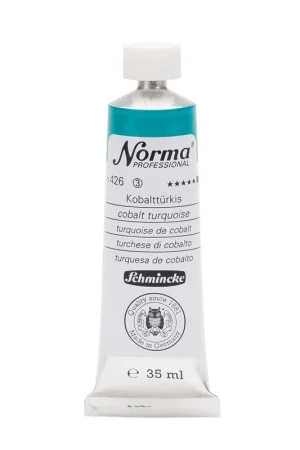 Lage Prijs Schmincke Norma olieverf 35ml – 426 cobalt turquoise