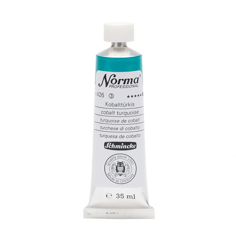 Lage Prijs Schmincke Norma olieverf 35ml – 426 cobalt turquoise