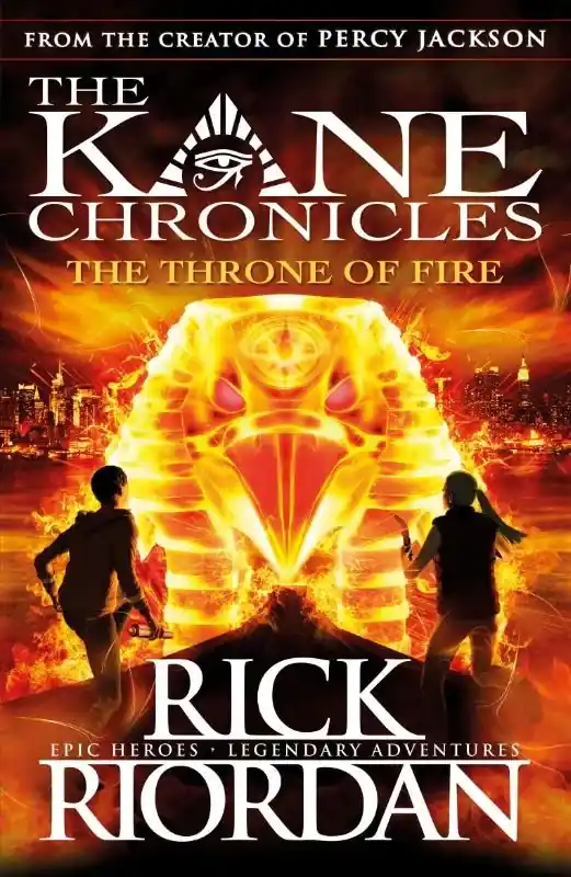 The Throne of Fire (The Kane Chronicles Book 2) Beperkte Voorraad