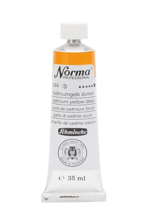 Must-Have Schmincke Norma olieverf 35ml – 244 cadmium yellow deep