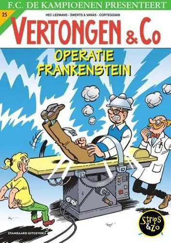 Vertongen & Co 25 – Operatie Frankenstein Betaalbaar